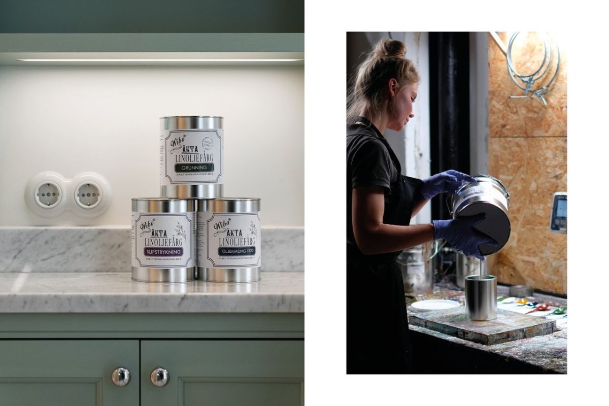 Kjøkken_Wibo ekte linoljemaling Tostrup terasse