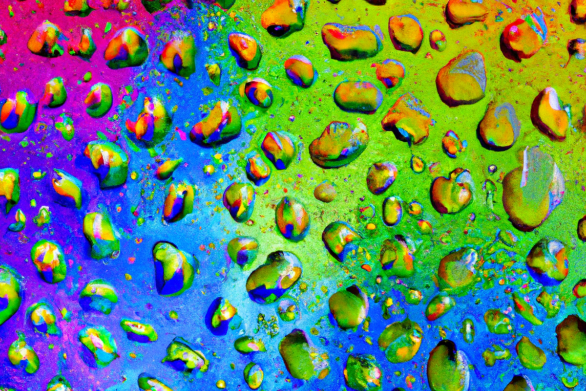 Farger som påvirker farger og fargers innflytelse